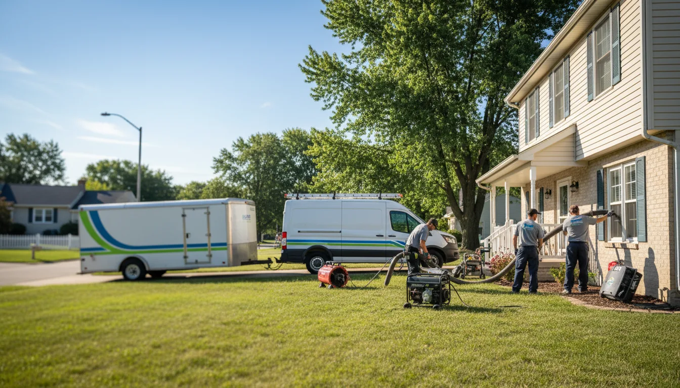 Flooded Basement Restoration And Cleanup With Repair in Castile, NY near me
